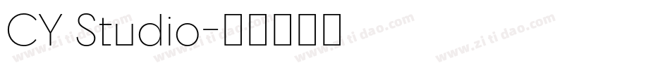 CY Studio字体转换